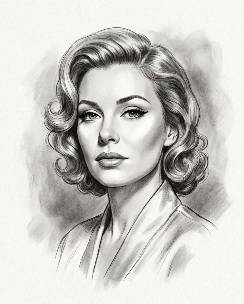 vintage hollywood lighting photo