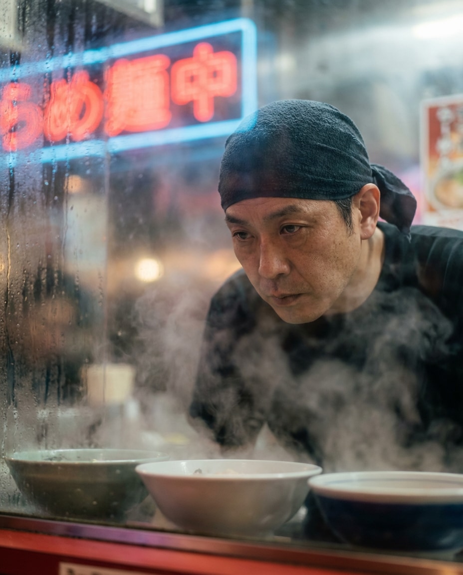 ramen bar neon photo