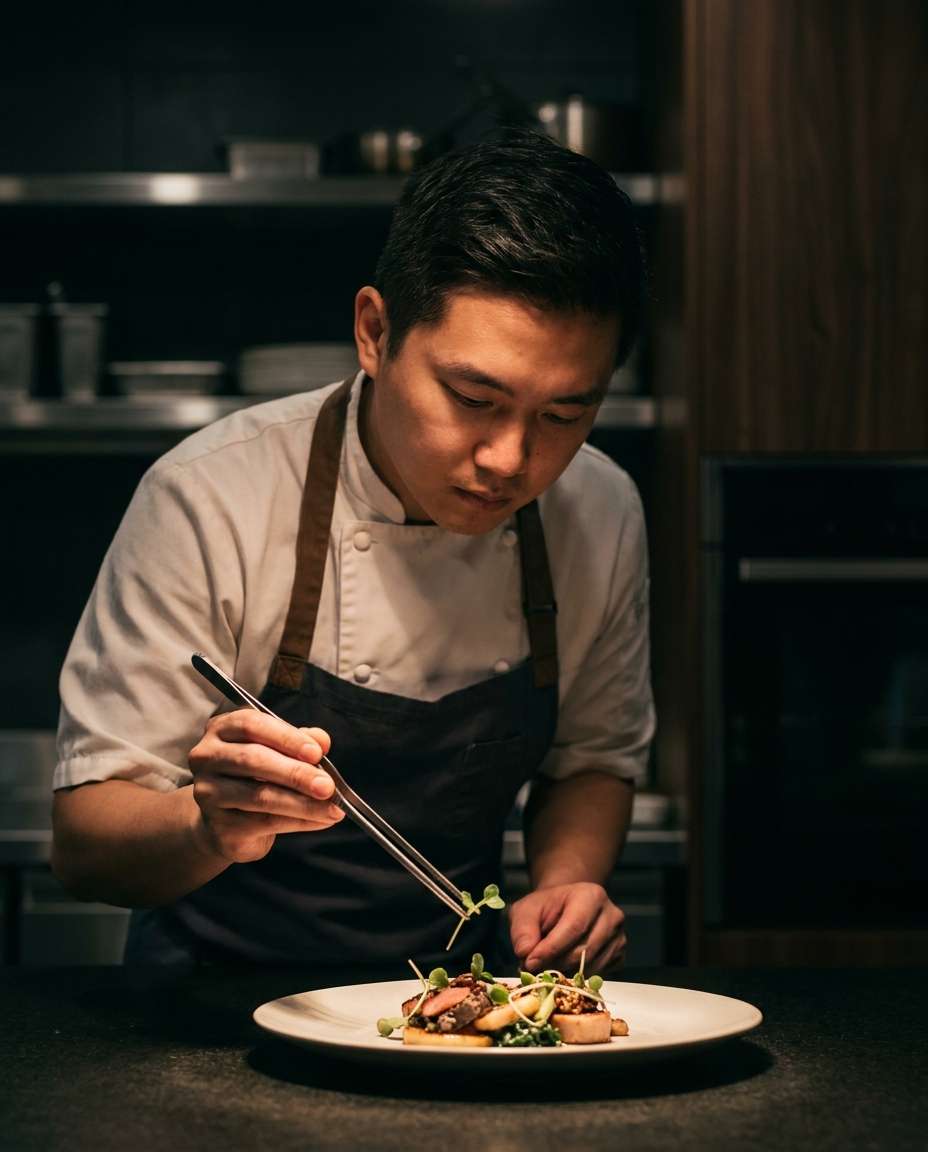 finedining plating photo