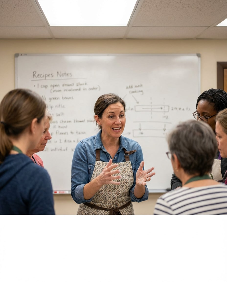 cooking class instructor photo