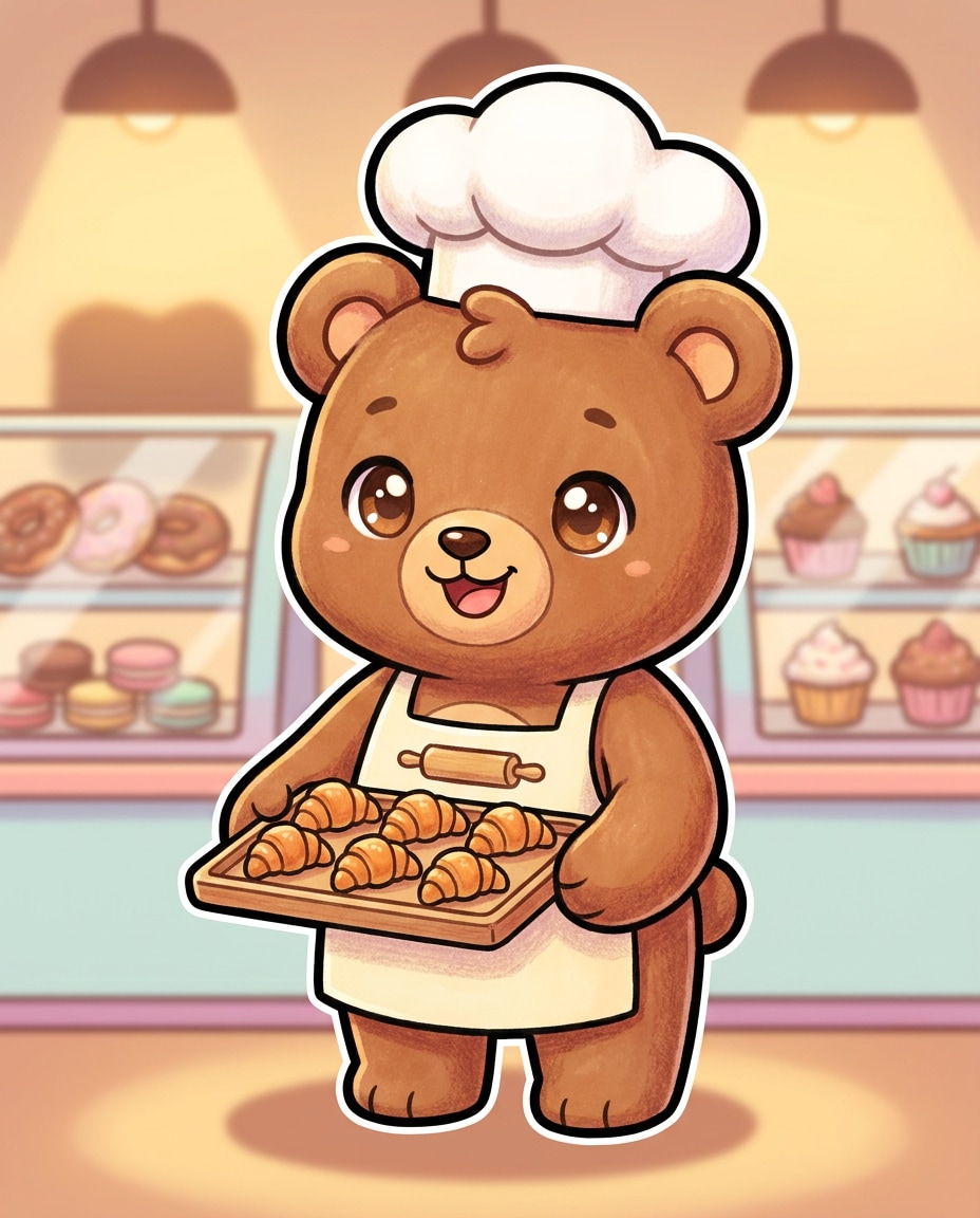 bakery bear chef photo