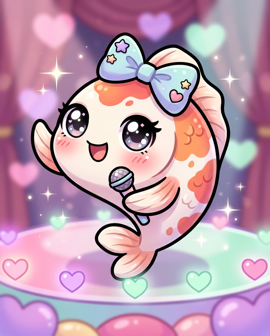 koi fish idol photo