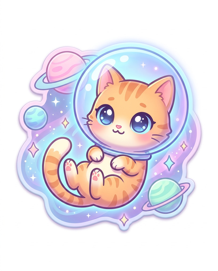 astronaut kitty photo