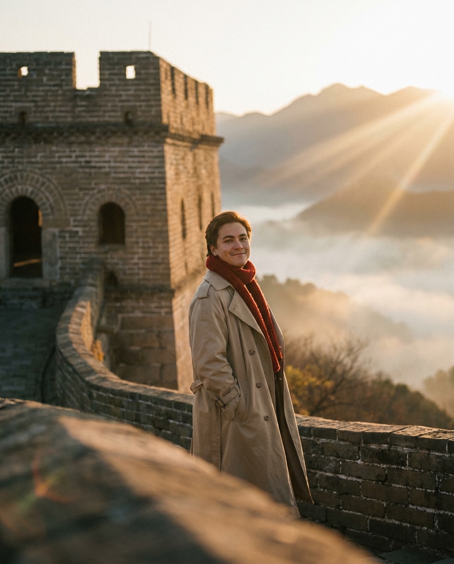 sunrise watchtower glow photo
