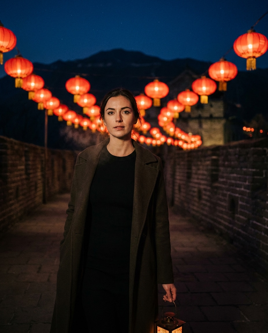 night lantern vibes photo