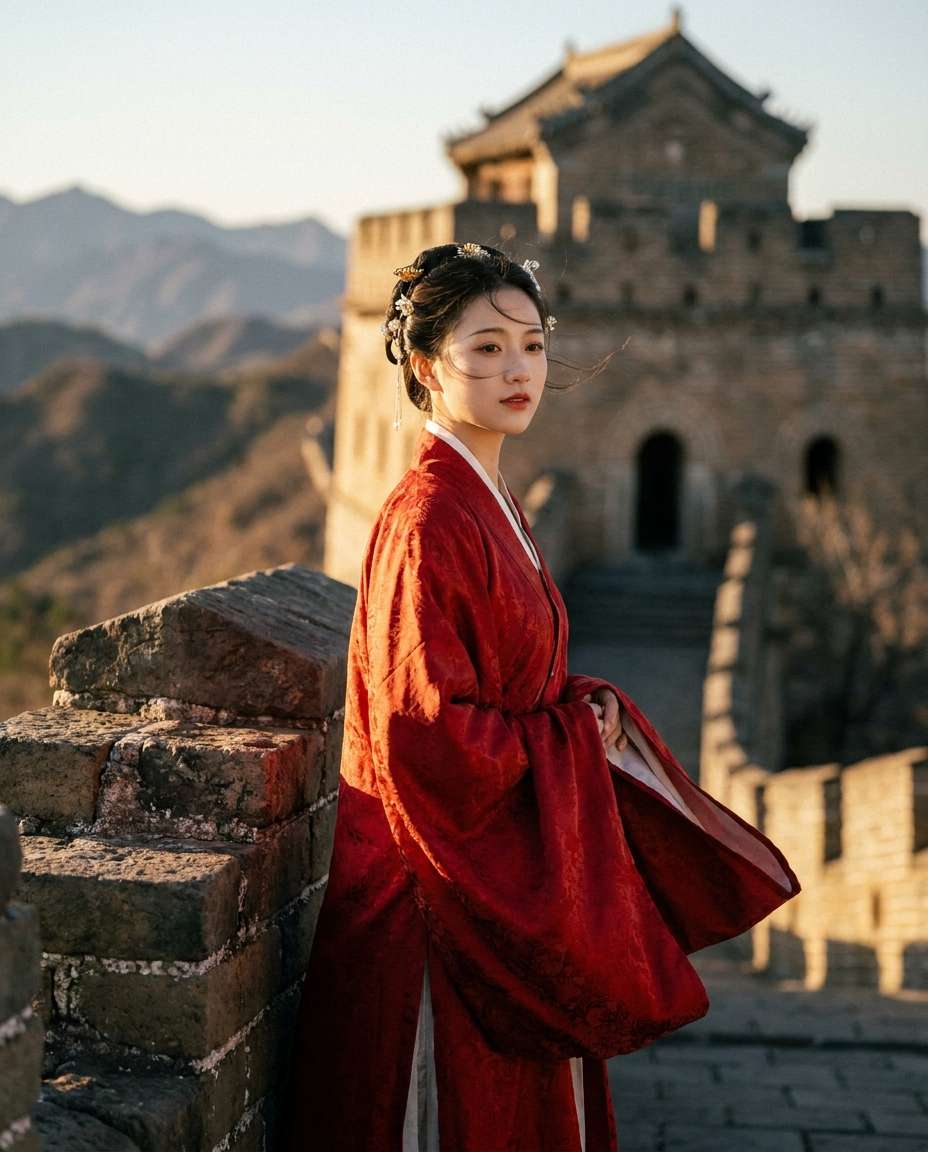 traditional hanfu moment photo