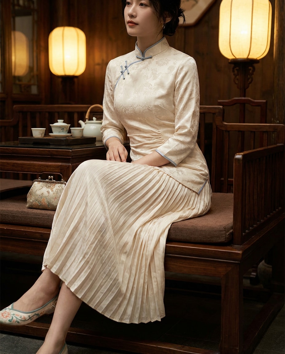 tea house seating photo