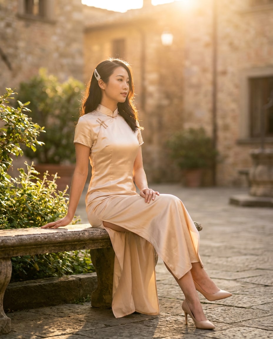 golden hour glow photo