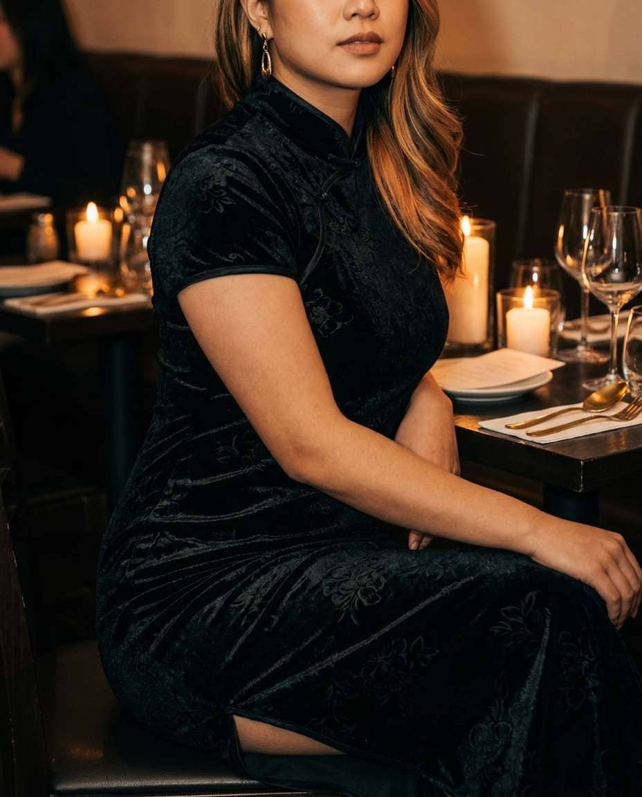 candlelit dinner photo