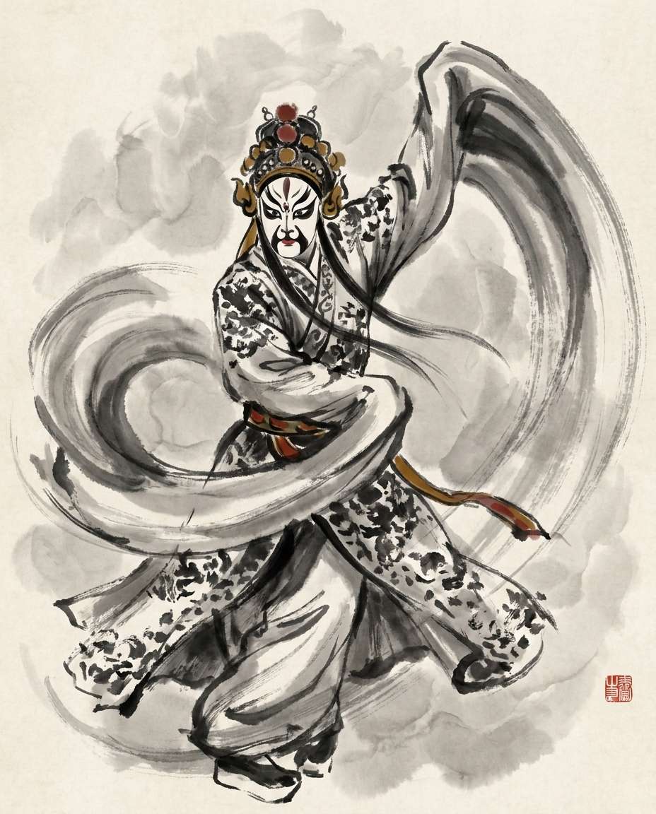 opera sleeves swirl photo