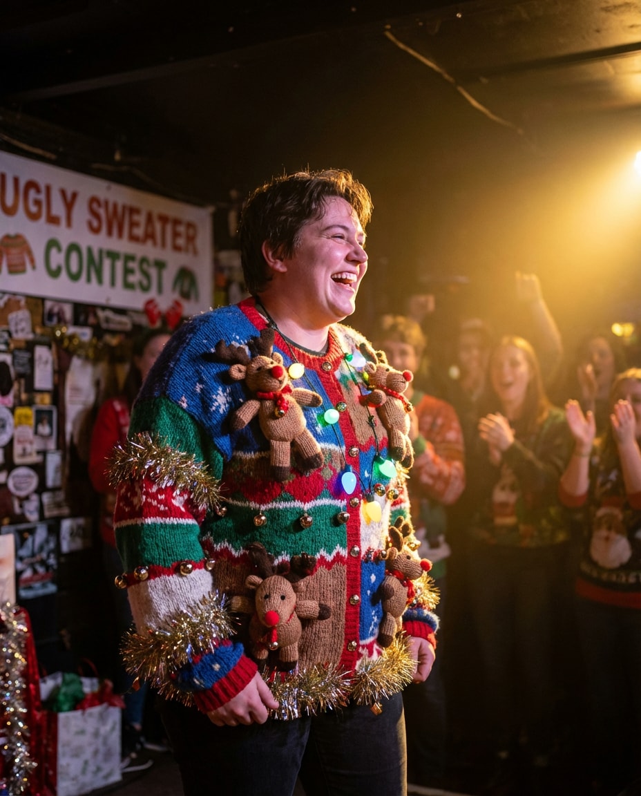 ugly contest stage photo