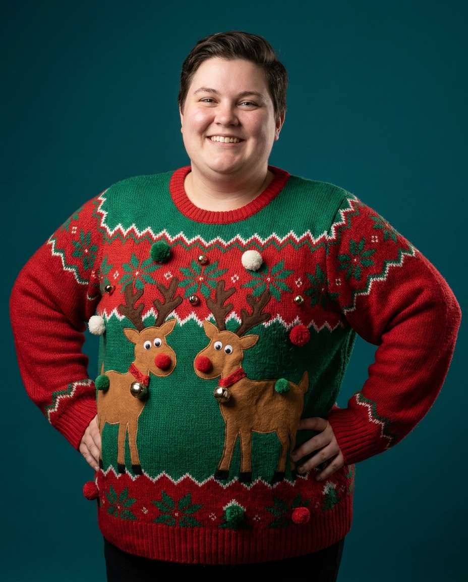 bold plussize confidence photo