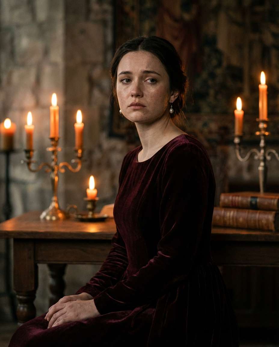 period drama candlelight photo