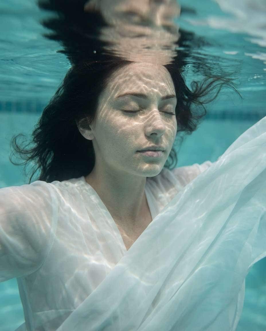 underwater serenity photo