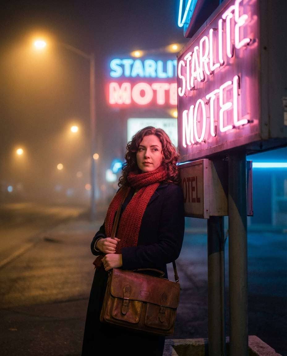 retro film street photo