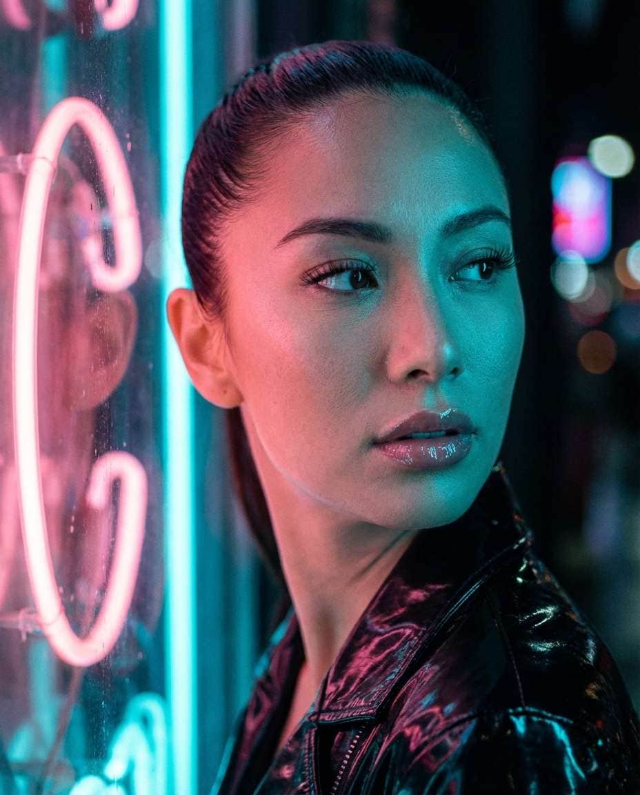 neon sign closeup photo