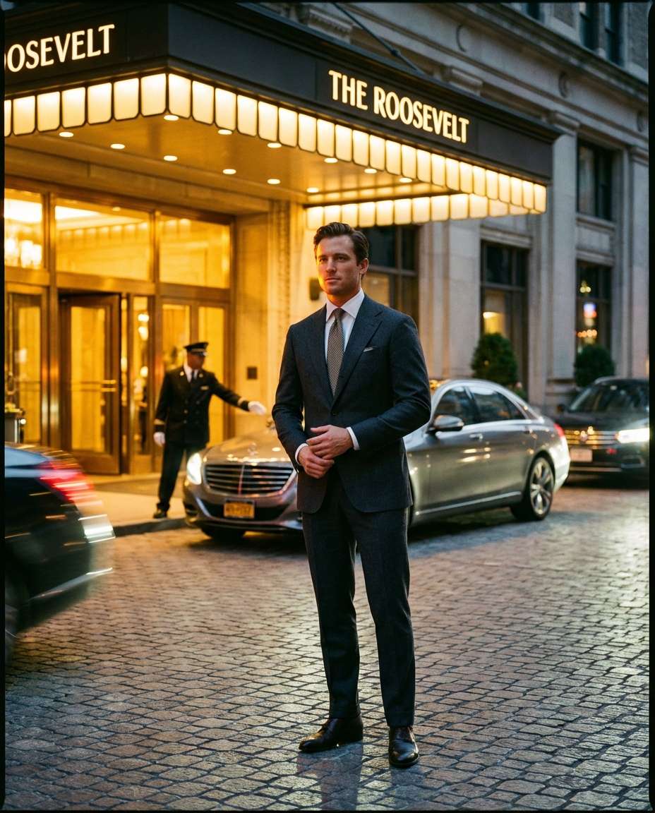 luxury hotel entrance photo