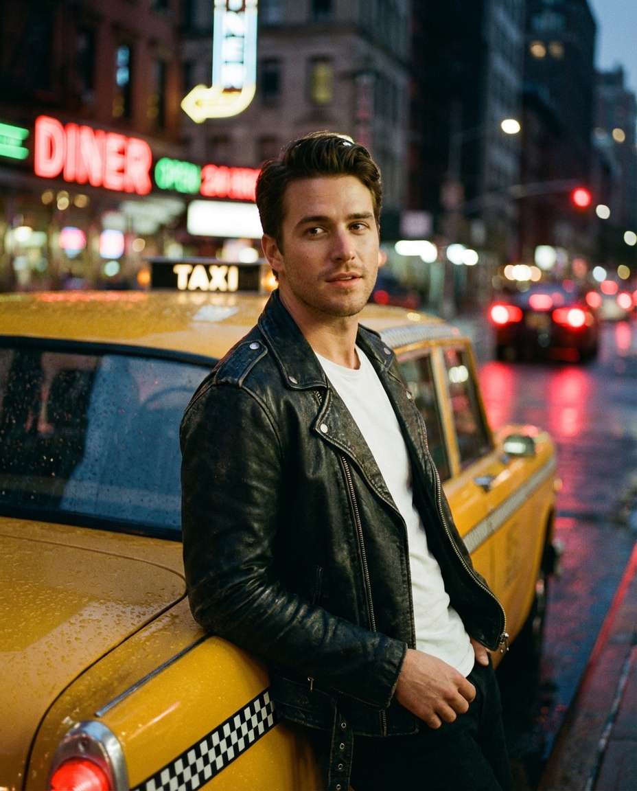 taxi light glow photo