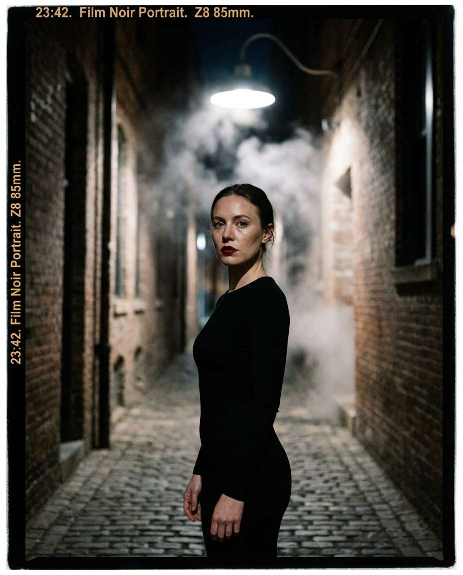 noir alley shot photo