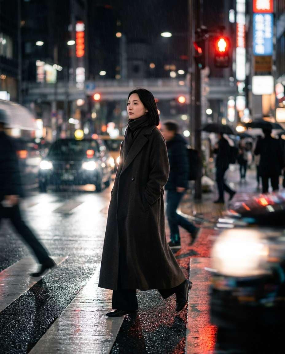 crosswalk motion blur photo