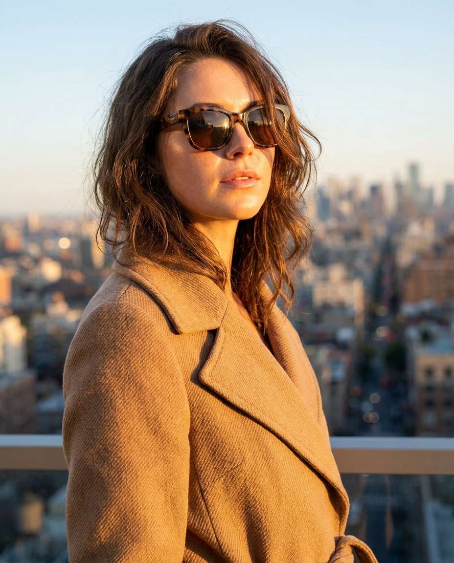 golden hour camel photo