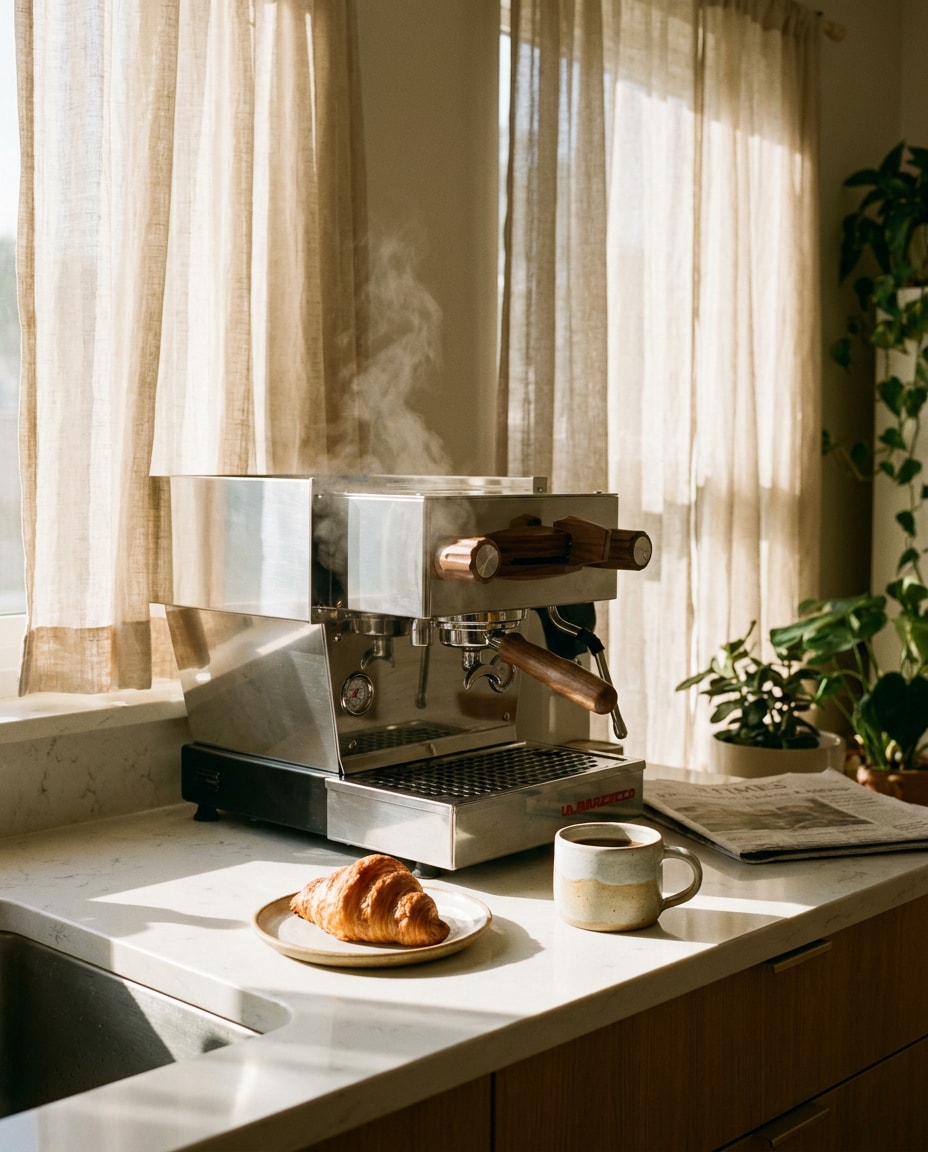 cozy counter morning photo