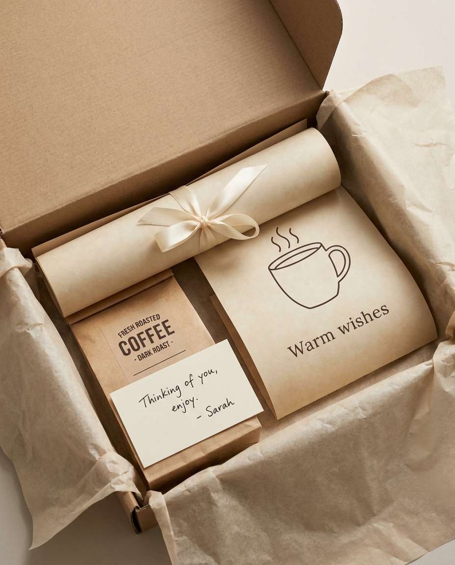 gift box reveal photo