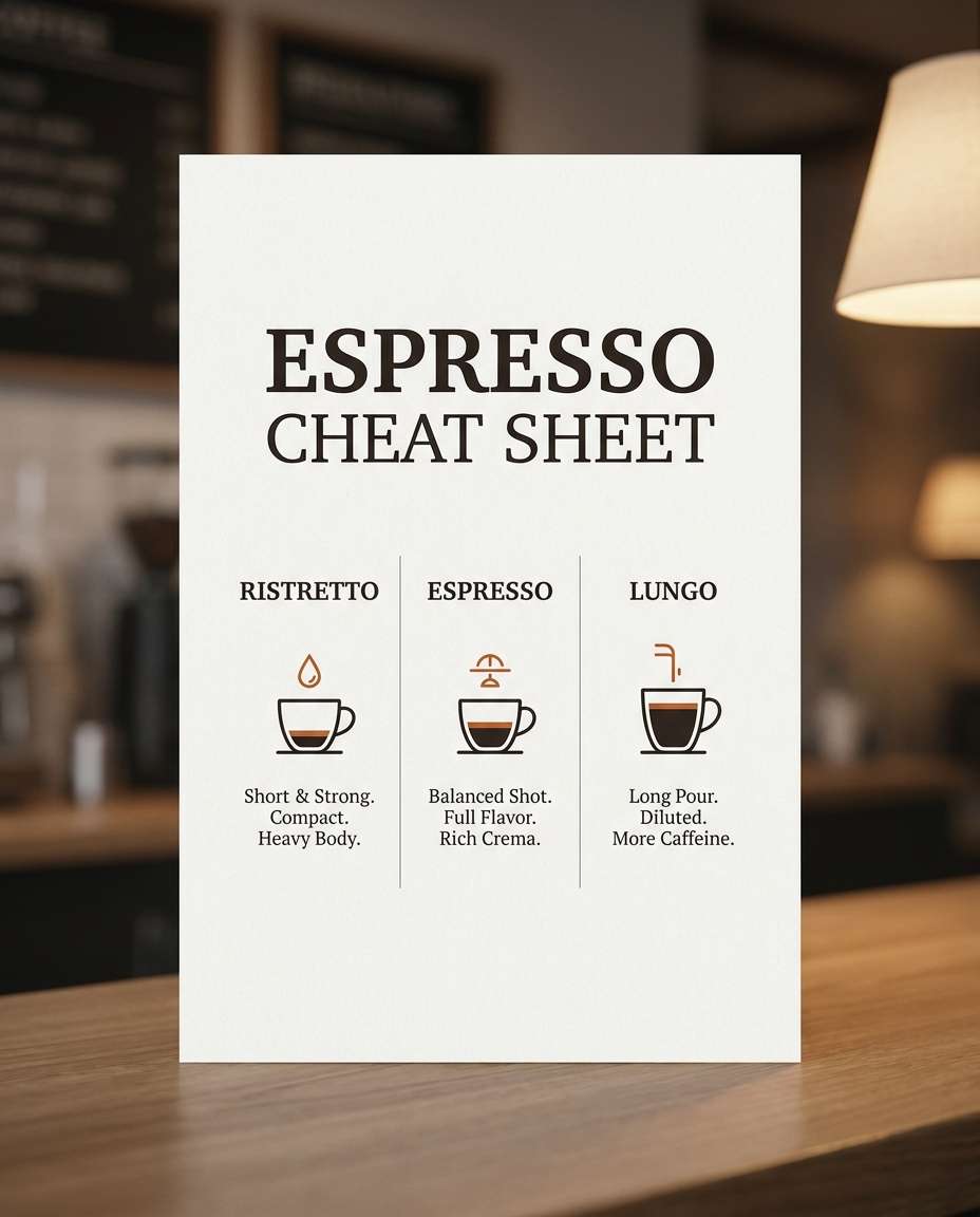 modern serif espresso guide photo