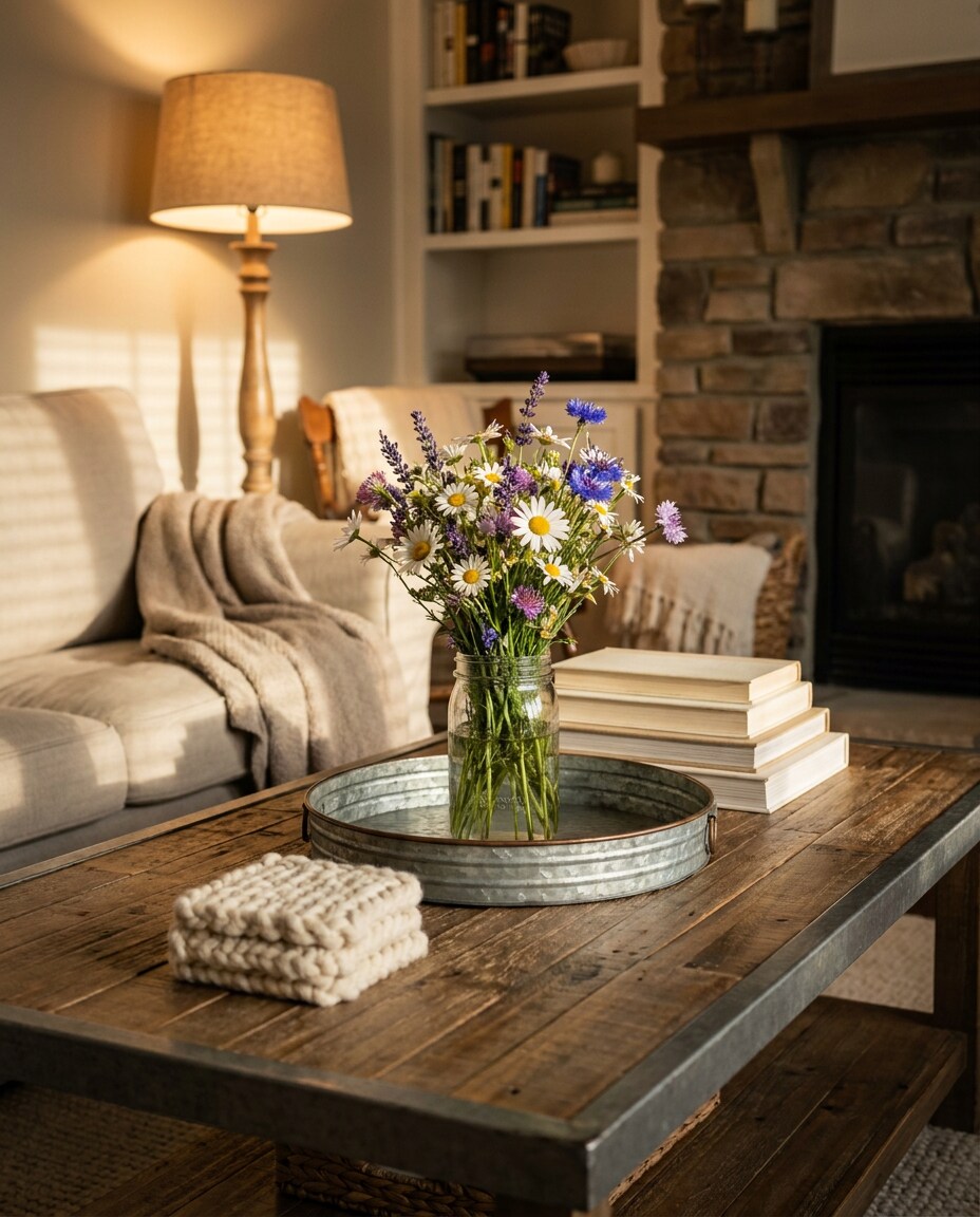 rustic farmhouse cozy photo