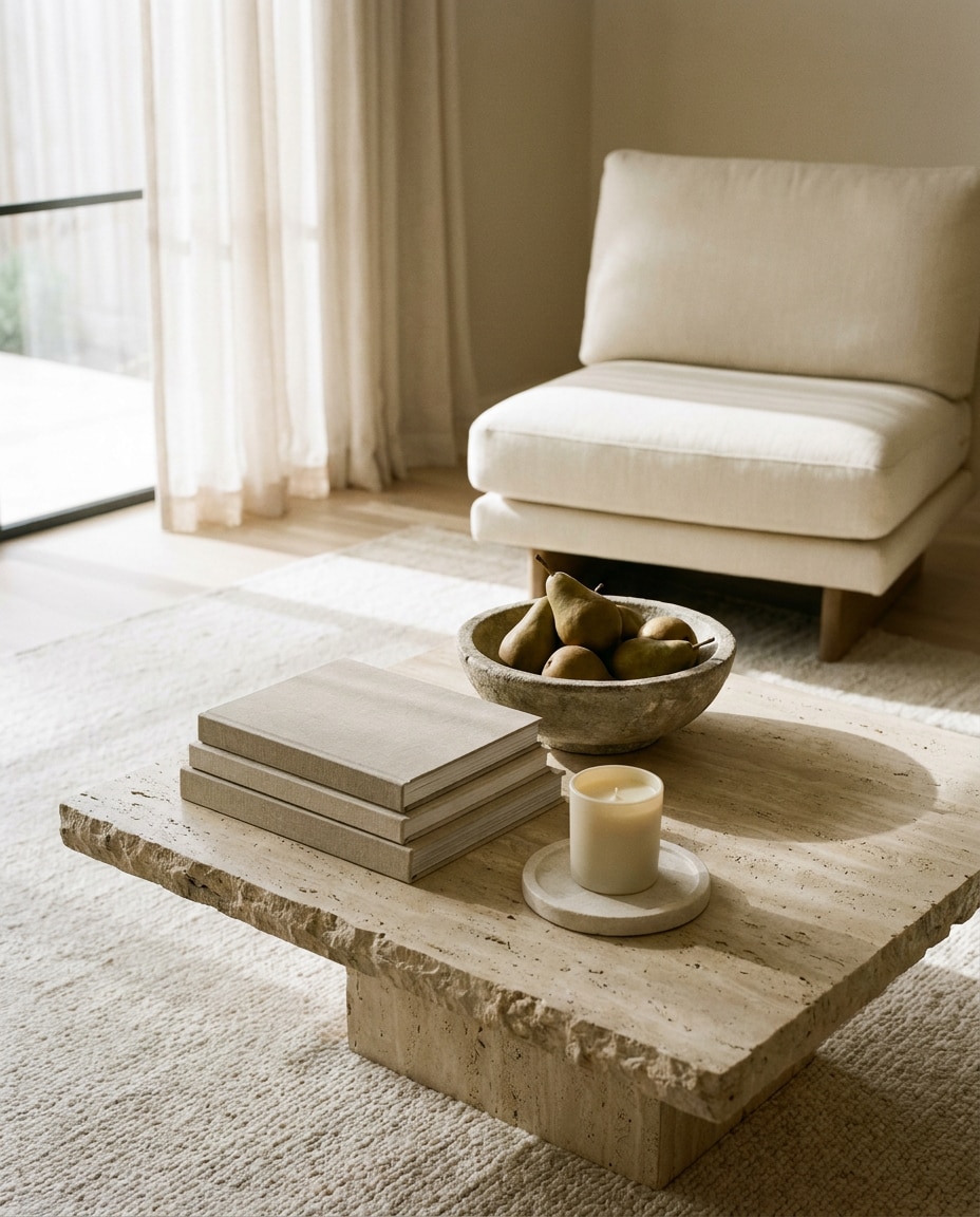 neutral stone linen photo