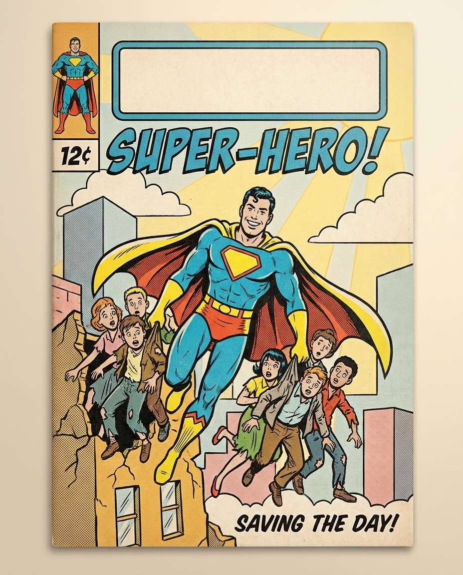 vintage silver age cover photo