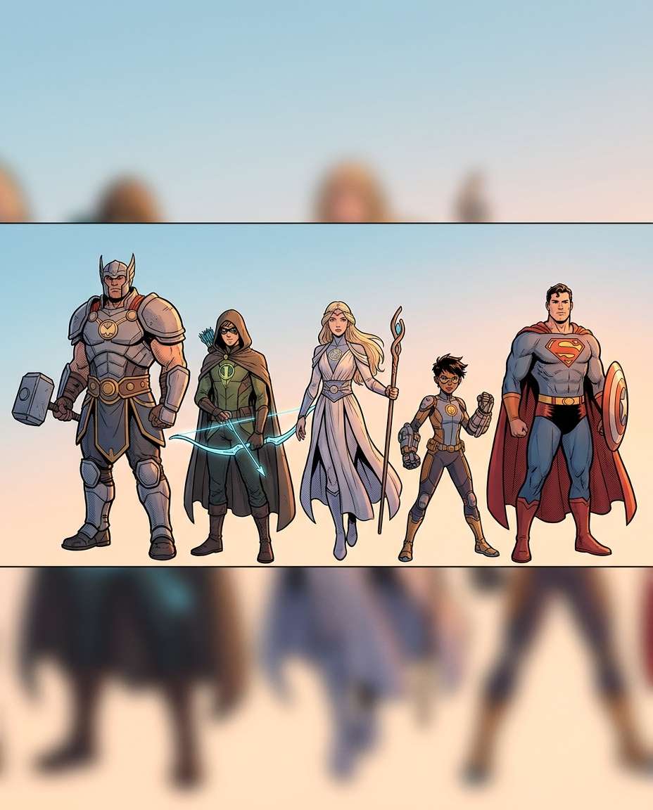 hero team lineup photo
