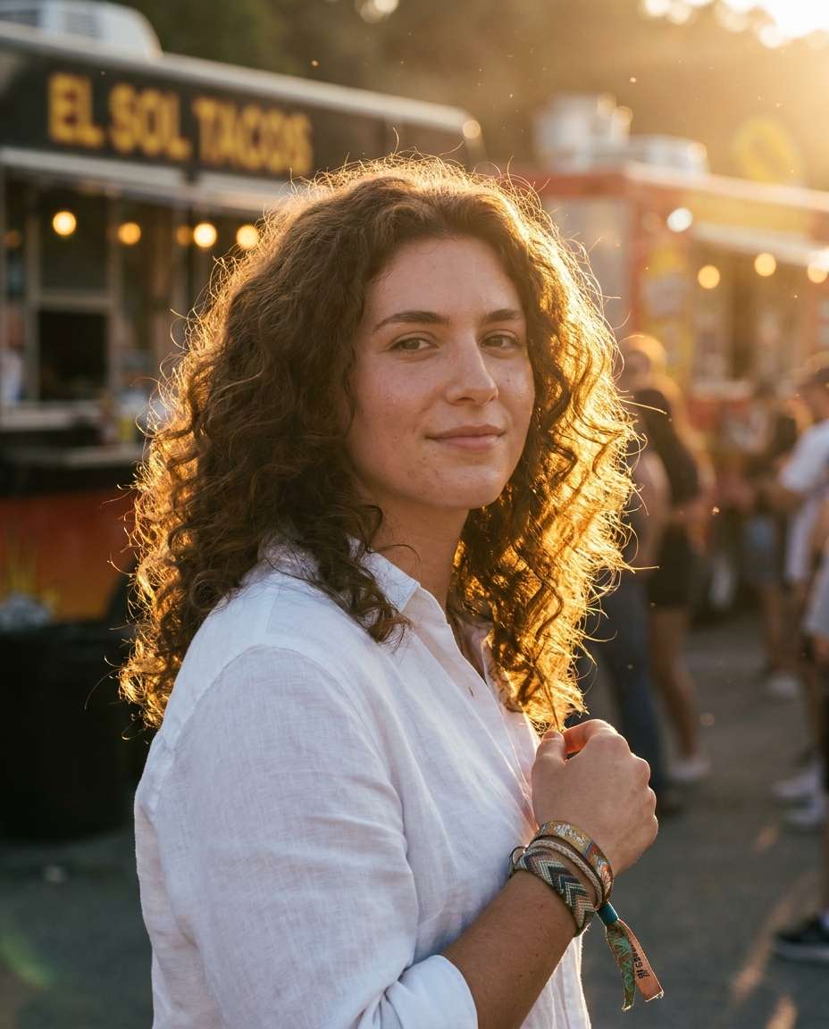 golden hour wristband photo