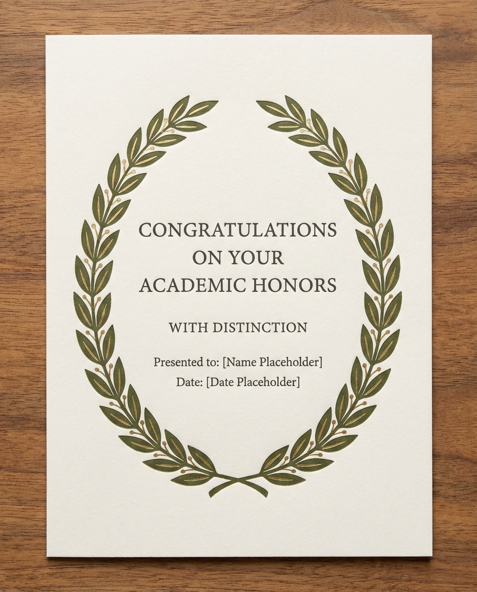 academic honors classic photo