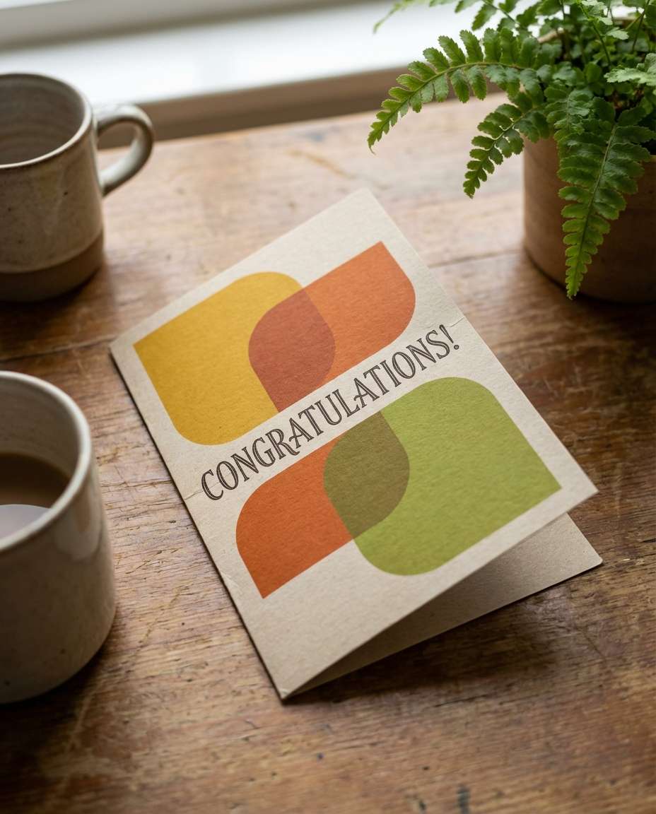 retro 70s color blocks photo