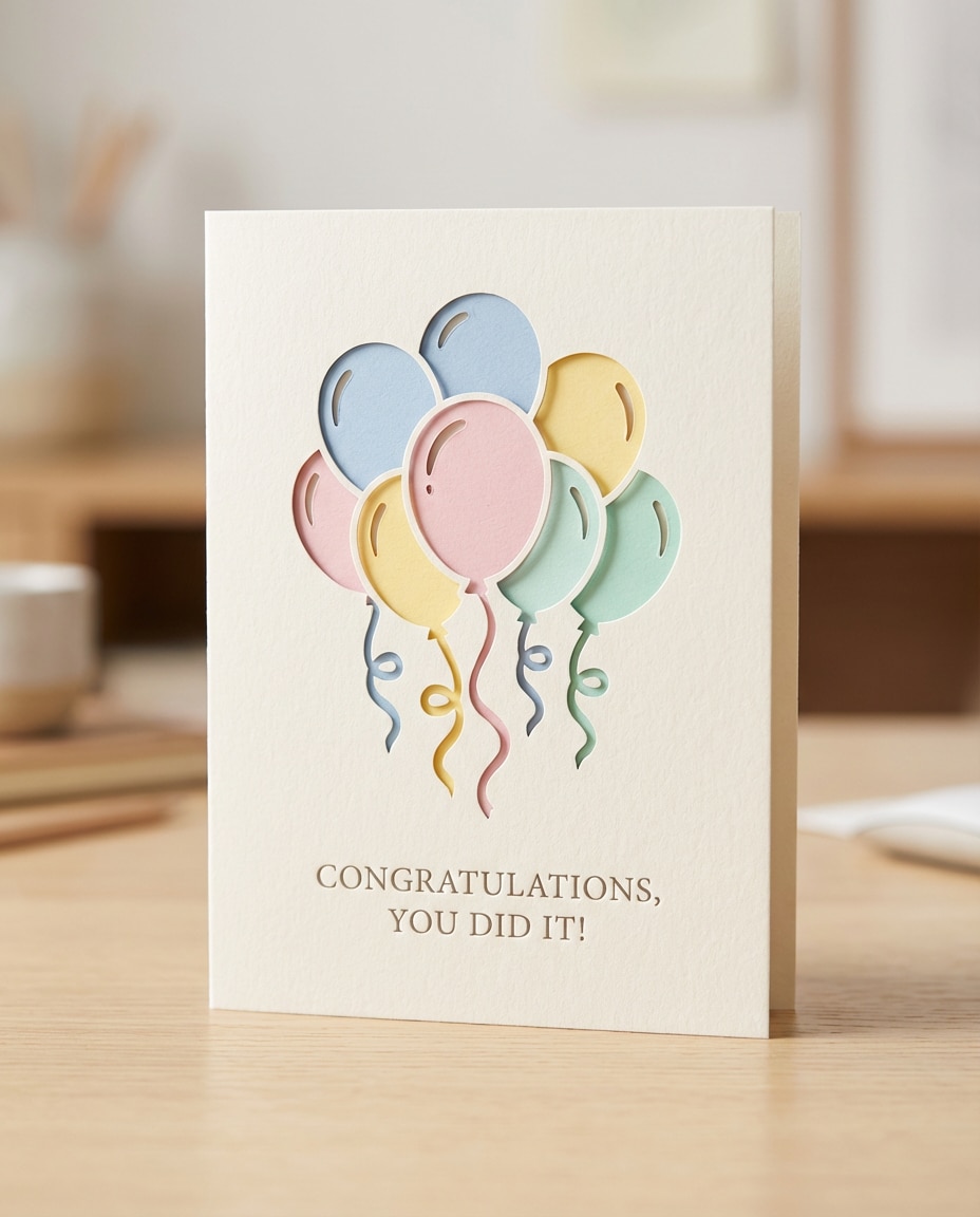 3d paper cut layers photo