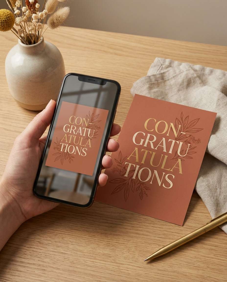 phone sharing the photo