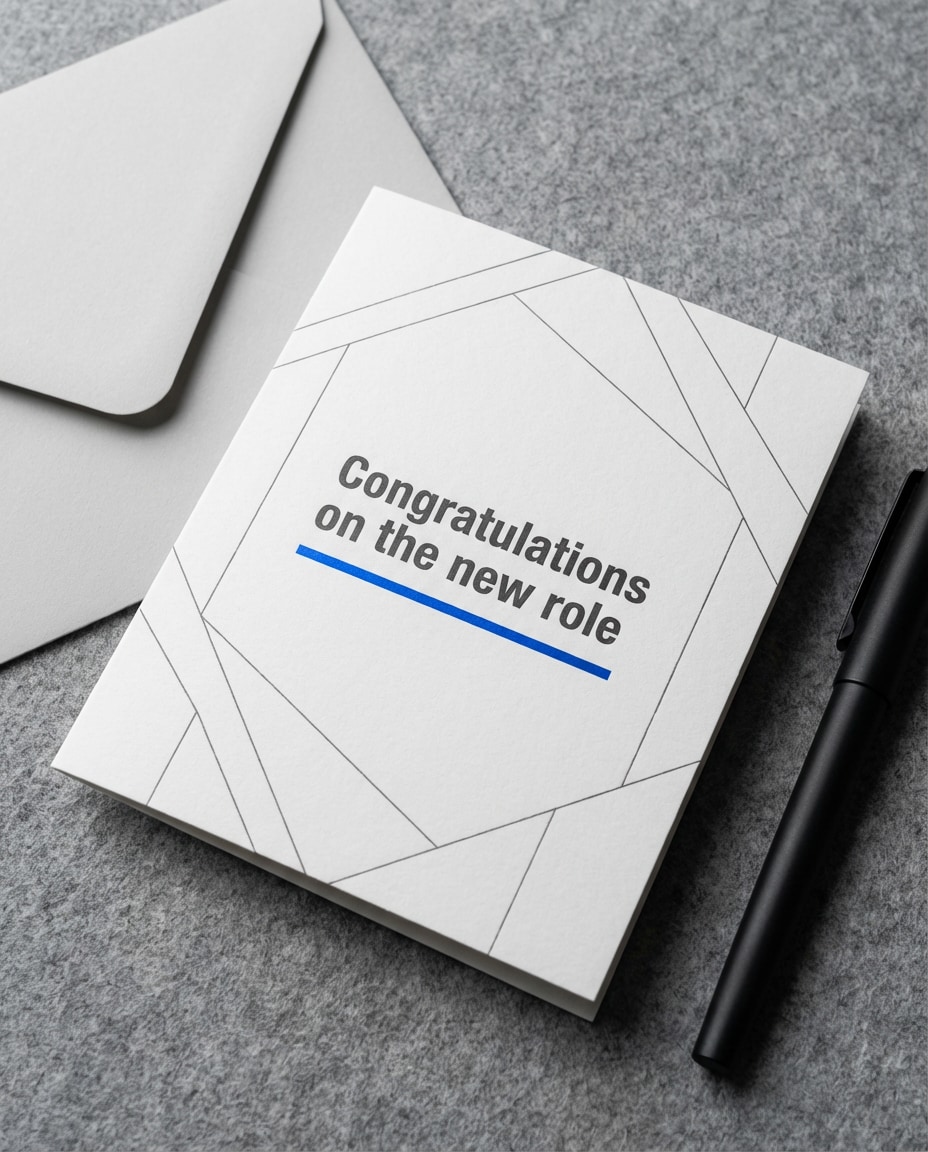 new job clean corporate photo