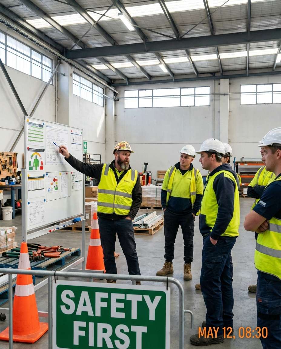 safety training scene photo