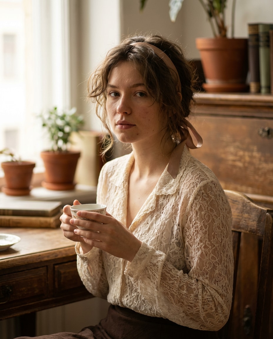 golden hour portrait photo