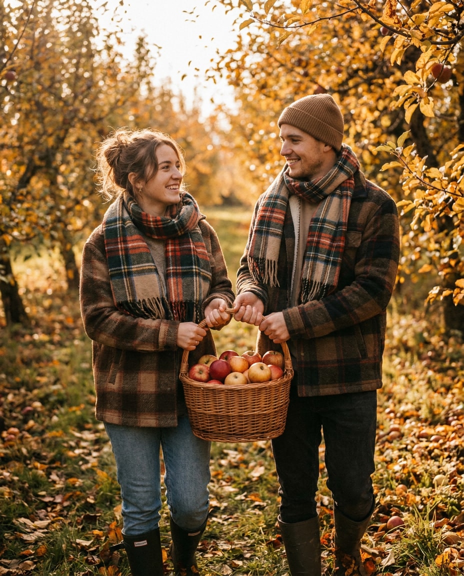 autumn apple orchard photo