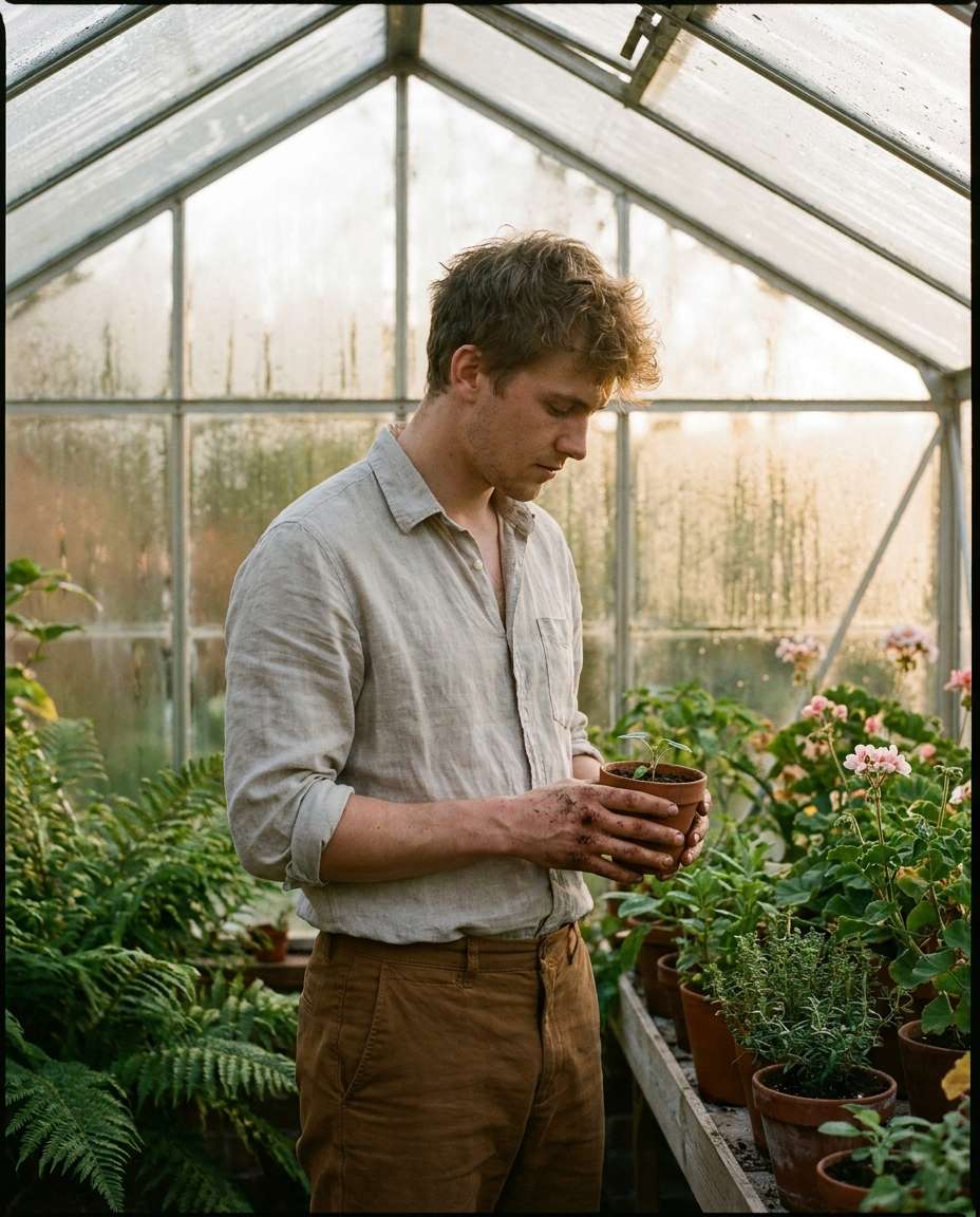 greenhouse garden calm photo