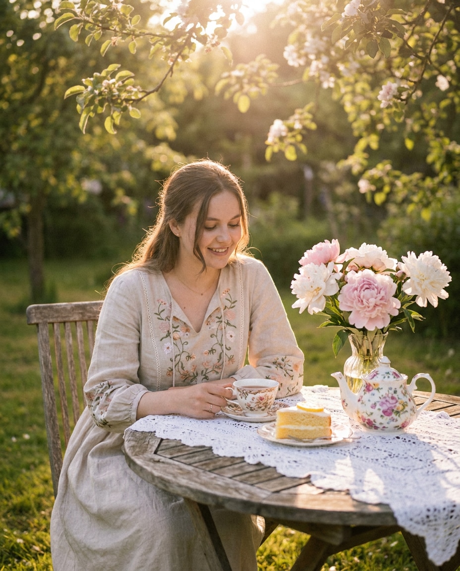 tea party table photo