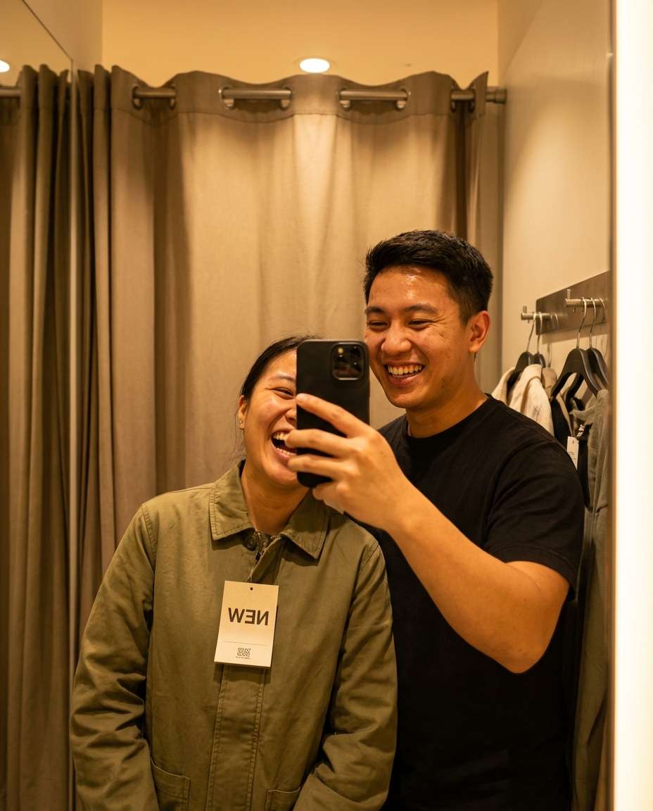 fitting room tryon photo