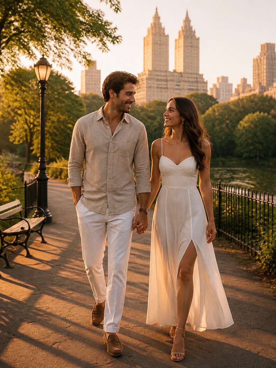 Golden Hour Park Walk photo