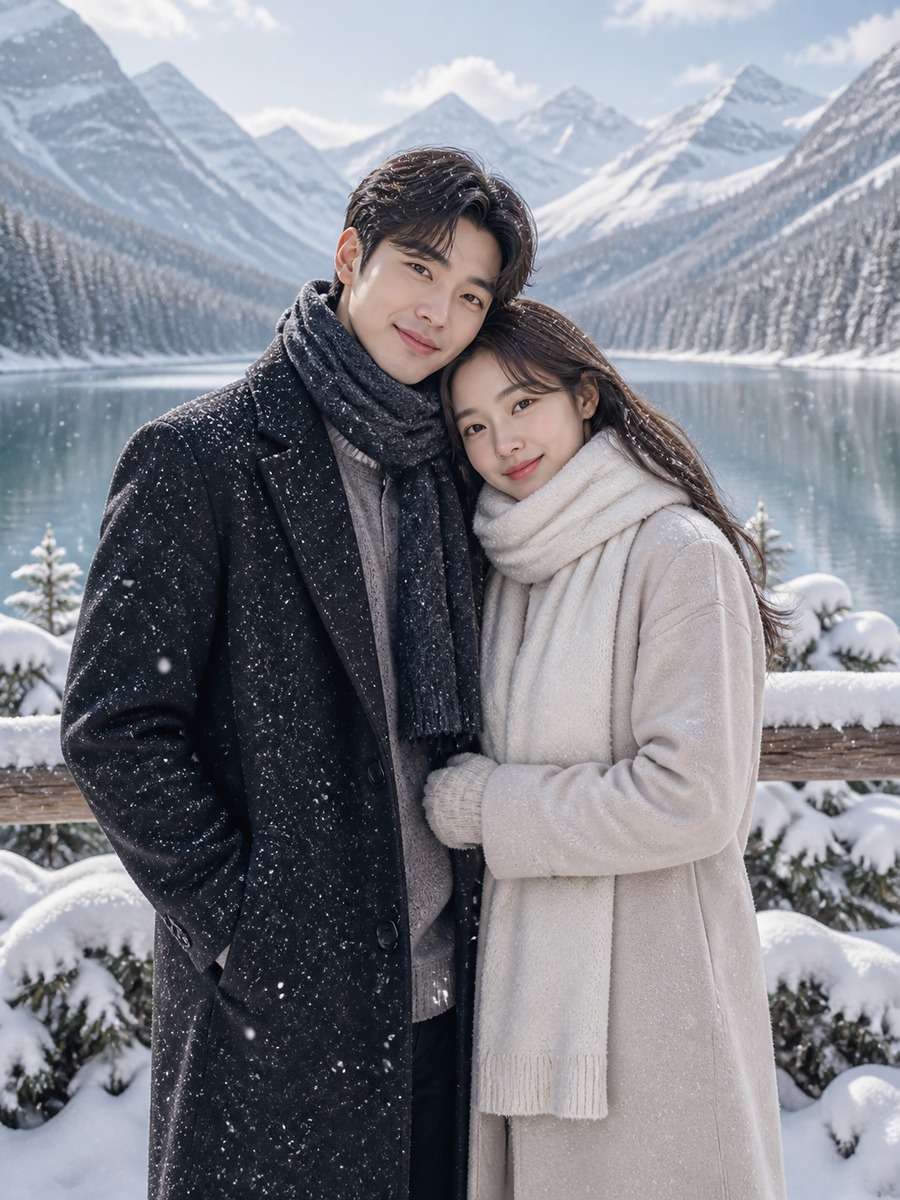 Snowy Winter Stroll photo