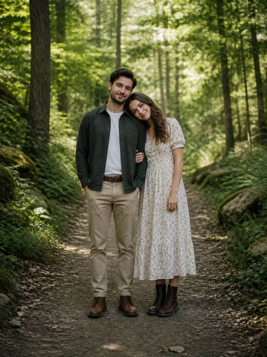Forest Path Love Story photo