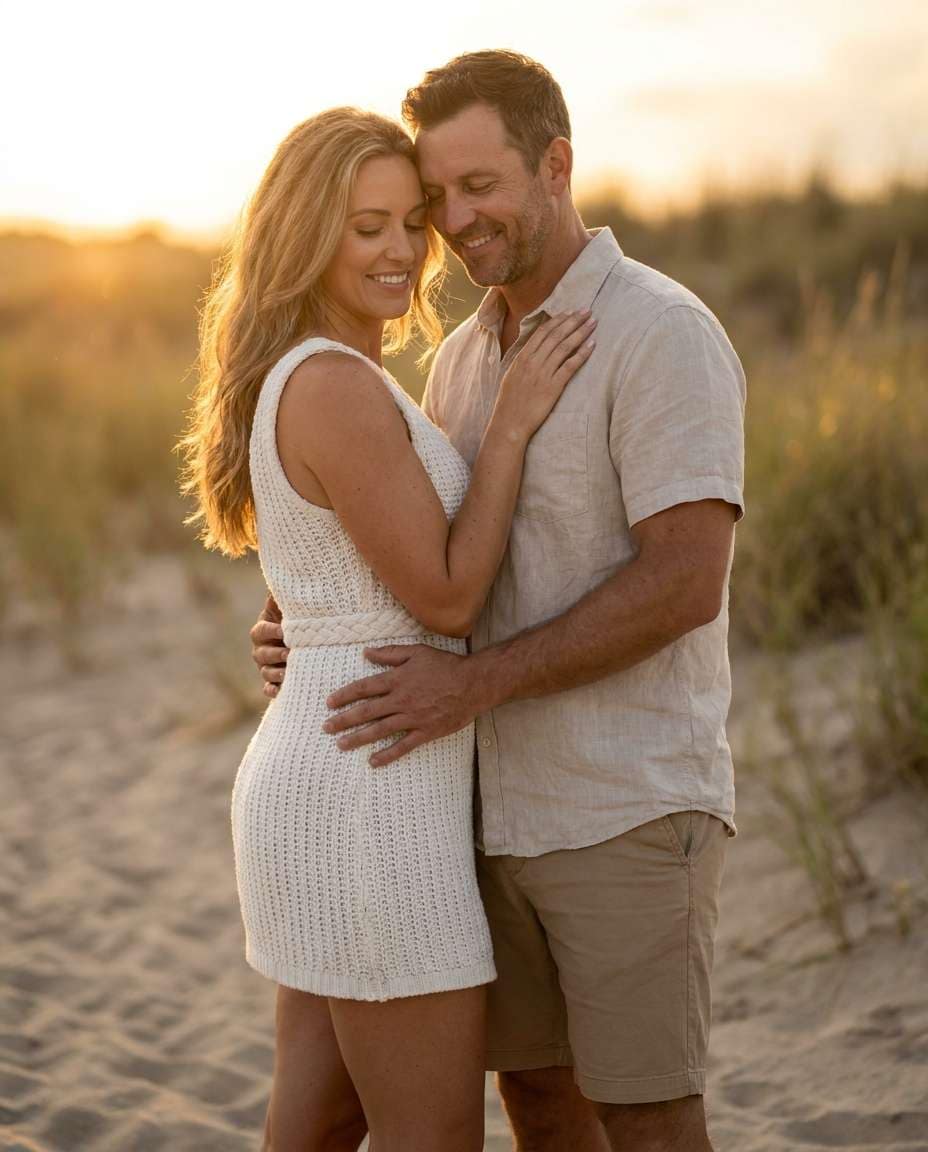 sandy dunes hug photo