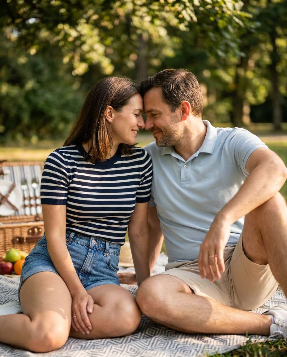 picnic blanket closeup photo