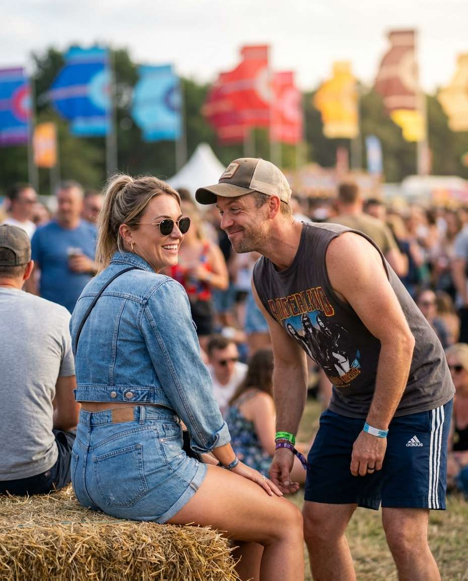 festival street style photo